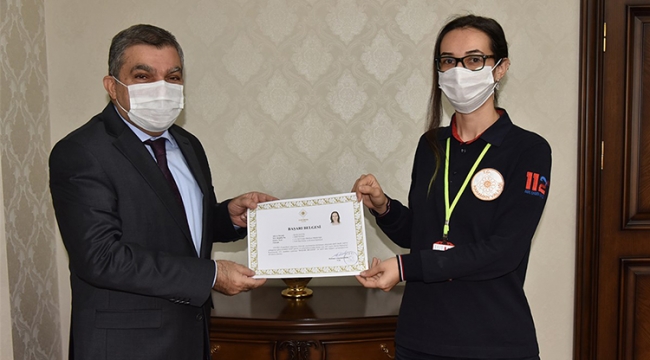 Karaman'da başarılı personeller ödüllendirildi