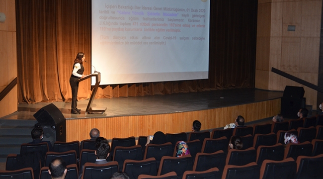 Karaman’da kadına şiddete karşı seferberlik başladı