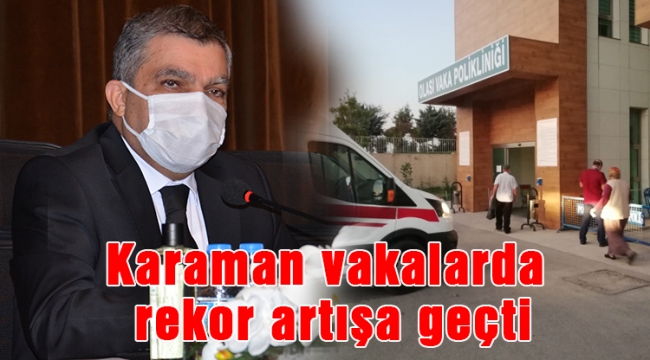 Karaman vakalarda rekor artışa geçti