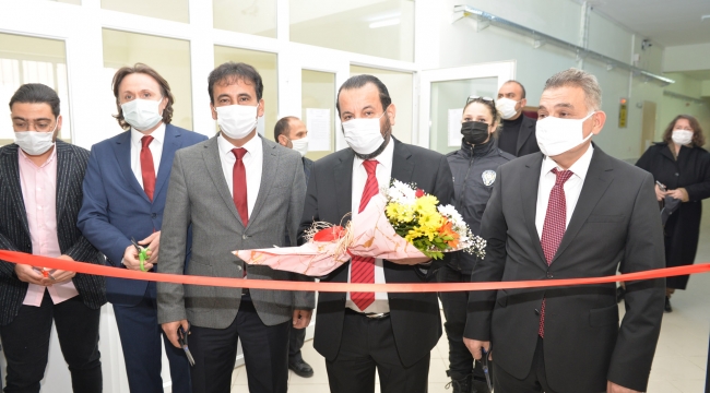 Şehit Birol Öztekin kütüphanesi açıldı