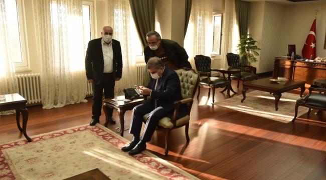 Belediyespor'a ilk SMS Vali Işık'tan