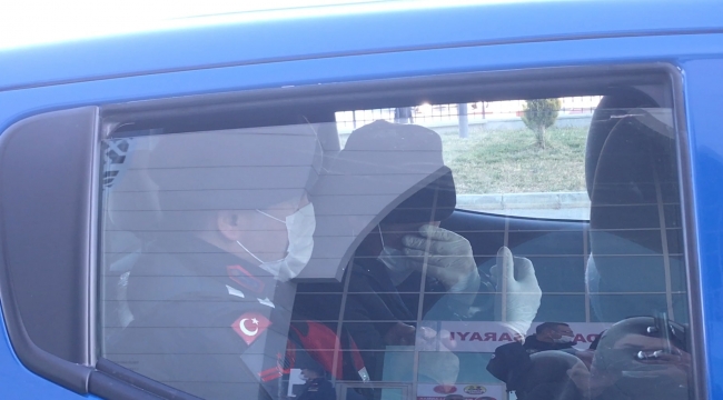 Karaman&#039;da göz yaşları içinde gitti!