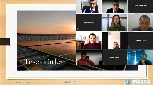 MEDAŞ'tan Güneş enerji santralleri eğitimi