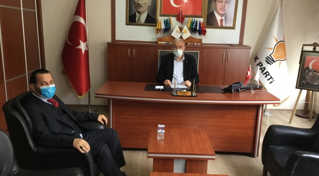 Rektör Akgül’den Ak Parti’ye ziyaret