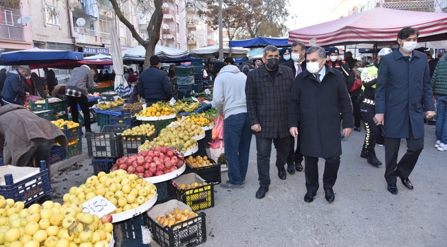 Vali Işık'tan semt pazarlarına sıkı denetim