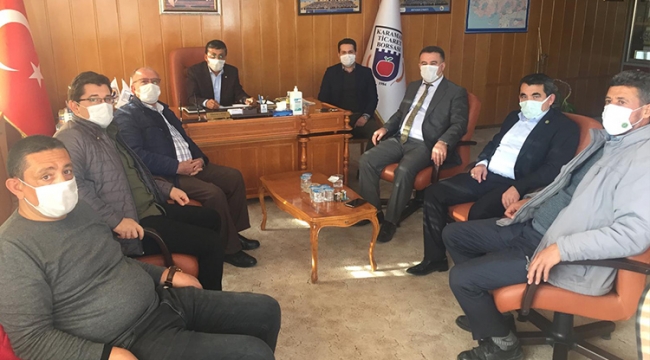 Başkan Yirşen'den Ekrem Çavaş'a ziyaret