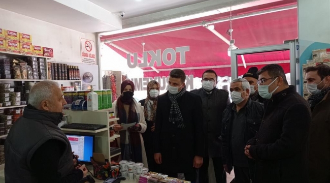 Gelecek Partisi esnafın nabzını tuttu