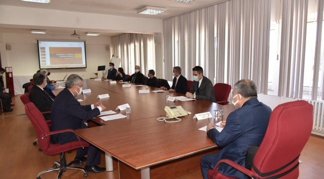 İl Toprak Koruma Kurulu toplantısı yapıldı 