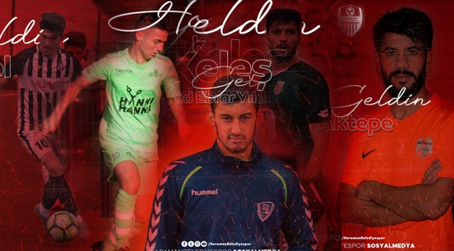 Karaman Belediyespor&#039;dan transfer şov!