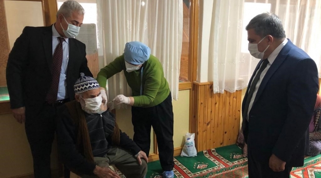 Karaman'da devletin şefkat eli her yerde