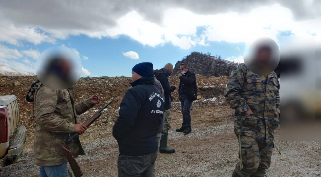 Karaman'da kaçak avlananlara ceza yağdı