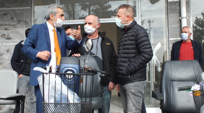 Karaman’da MHP’den engelleri kaldıran hediye