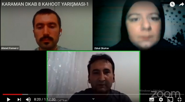 Karaman geneli bilgi yarışması yapıldı