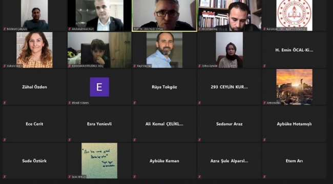 Karamanlı öğrencilerinden Mustafa Kutlu paneli 