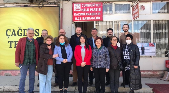 Kazımkarabekir kadın kolları başkanı Cansu Bülbül oldu