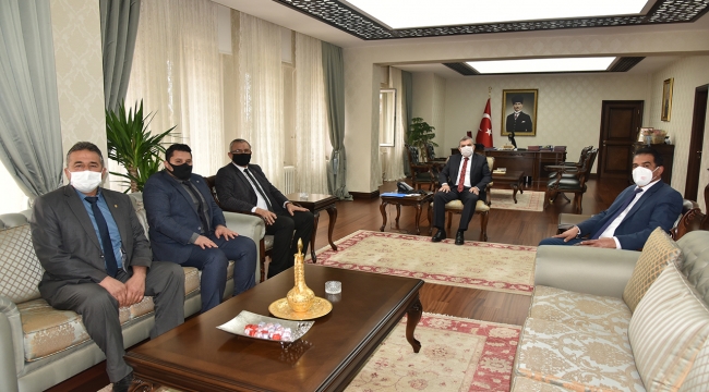 Şoförler odasından Vali Işık’a ziyaret