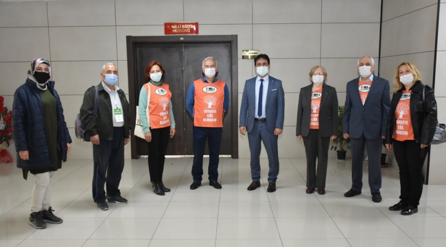 TEMA Vakfından İl Müdürü Çalışkan'a ziyaret