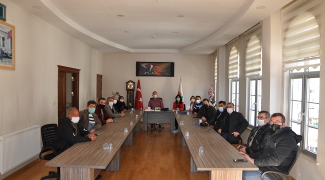 Başkan Zorlu muhtarlarla buluştu