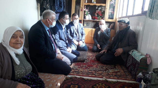 Cumhur ittifakından şehit ailesine ziyaret