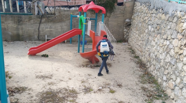 Ermenek’te virüsle mücadele sürüyor