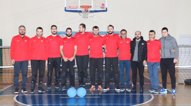 Goalball Milli Takımı Karaman’da enerji topluyor