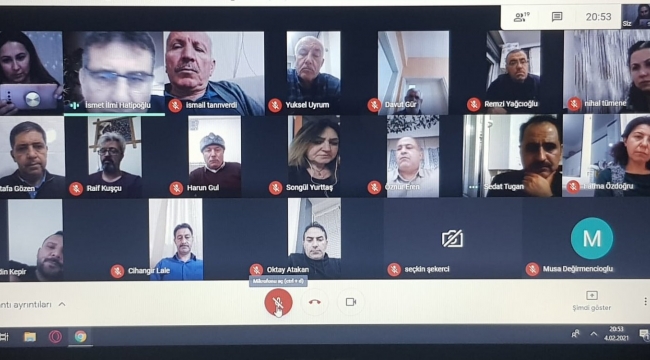 İyi Parti online toplantı yaptı