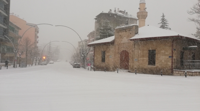Karaman'a yoğun kar yağışı uyarısı!
