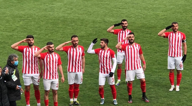 Karaman Belediyespor galibiyeti kaçırdı!