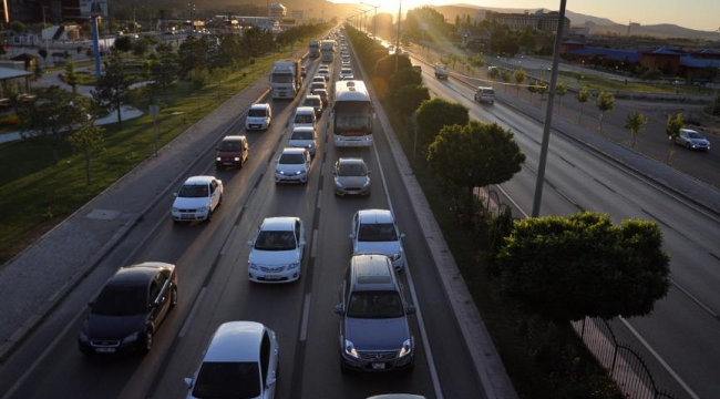 Karaman'da araç sayısı arttı
