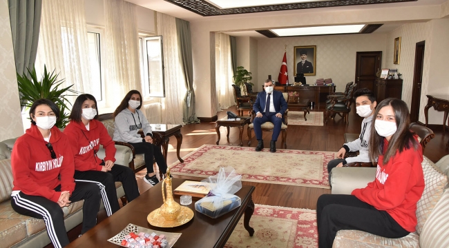 Karaman Minik Atılım'dan Vali Işık’a ziyaret