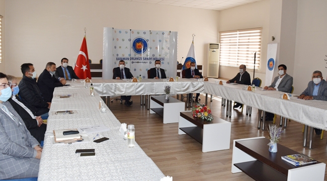 OSB’de spor desteği ve yatırımlar değerlendirildi