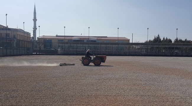 Yunuskent Futbol Sahası yenileniyor