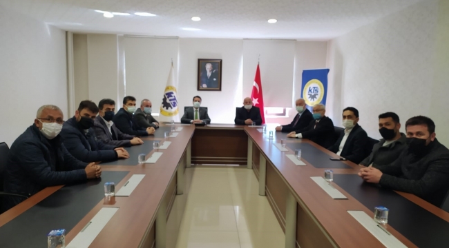 Ak Parti Heyetinden KTSO'ya ziyaret