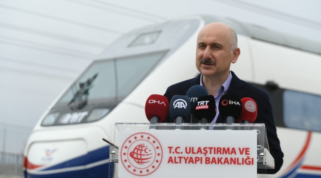 Bakan açıkladı! Hızlı tren açılıyor!