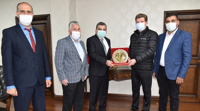 Çumralılar Birliğinden Vali Işık’a ziyaret