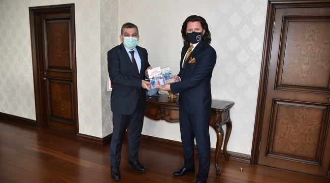 Doç. Dr. Birol’dan Vali Işık’a ziyaret