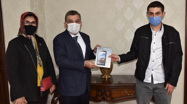 Engelli vatandaştan Vali Işık’a ziyaret