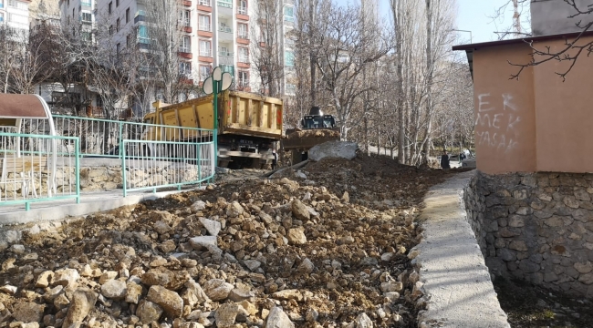 Ermenek'te çalışmalar sürüyor