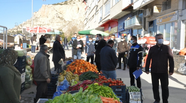 Ermenek'te semt pazarı açıldı!