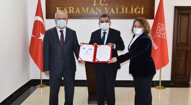 Karaman'da afet farkındalığı oluşturulacak