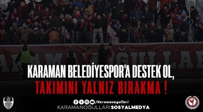 Karaman için destek verin