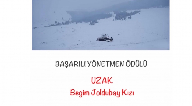 KMÜ öğrencisine ‘Başarılı yönetmen’ ödülü