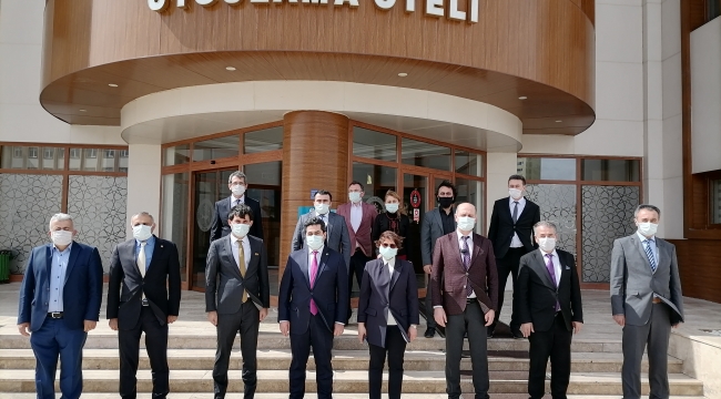 Meslekî eğitimle ilgili incelemeler yapıldı