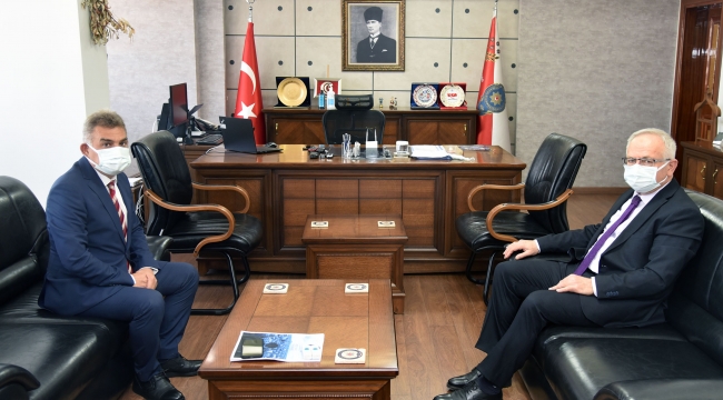İl Emniyet Müdürü Ayhan Taş'a ziyaret 