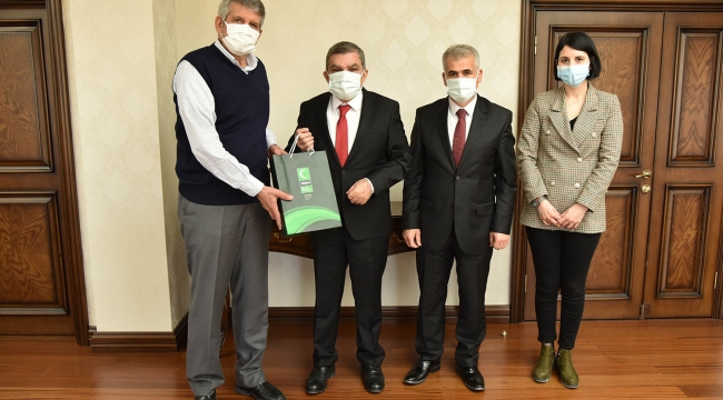 Vali Işık’a Yeşilay Haftası ziyareti