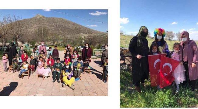 AK Parti'den çocuklara ziyaret