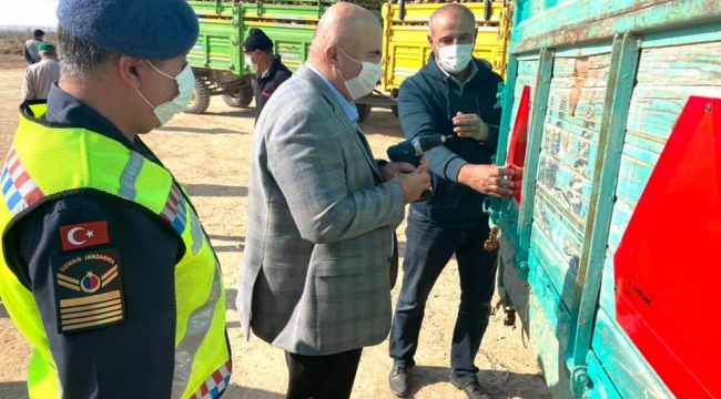 Başkan Bayram’dan reflektör uyarısı