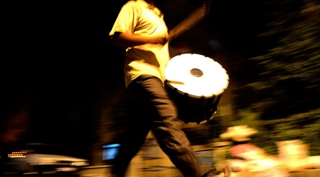 Karaman&#039;da davulcular yasak dinlemedi!