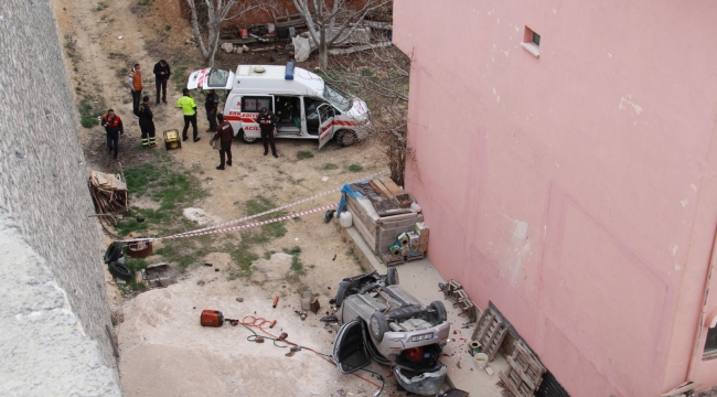 Karaman'da feci kaza: 1 ağır yaralı