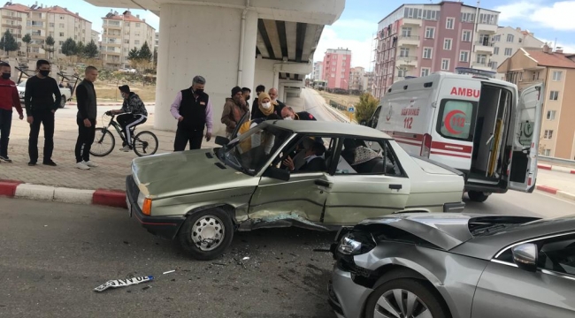 Karaman'da korkutan kaza: 1 yaralı!